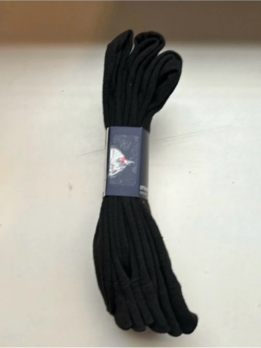 New Gap Socks Men’s 3 Pair Black Cotton Crews Business Casual Dress Preppy Socks